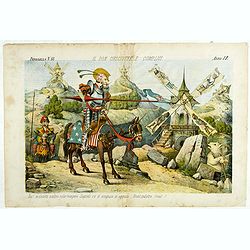 Il Don Cihsciotte a complici. Papagallo No. 48. Anno VI.