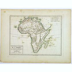 Carte Generale et Politique de L'Afrique.