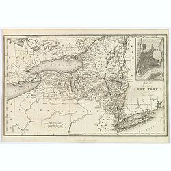 Map of the State of New York with part of Upper Canada.