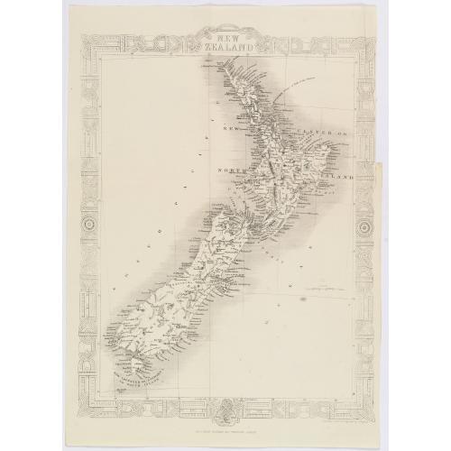 Old map image download for New Zealand.