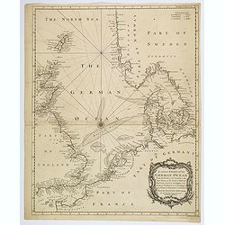 A correct Chart of the German Ocean from the North of Scotland to the Start Point. . .