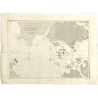 Mer de Chine - Detroit De Singapour Partie Comprise Entre Singaour et Le Dett. De Malacca d'apres les travaux du Commr. J.W. Reed de la Marine Royale d'Angleterr, ...