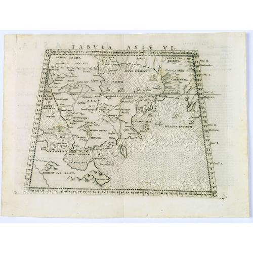 Old map image download for Tabula Asiae VI. (Arabian Peninsular)