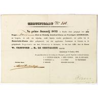 Certificaat N° 230