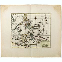 Nieuwe kaart van de Filippynsche, Ladrones, Moluccos of Specery Eilanden als mede Celebes etc.