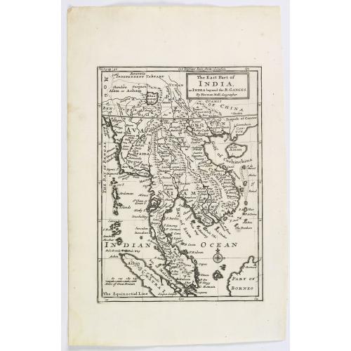 The East Part of India, or India beyond the R. Ganges.