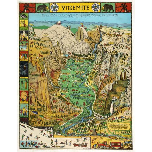 Old map image download for Yosemite