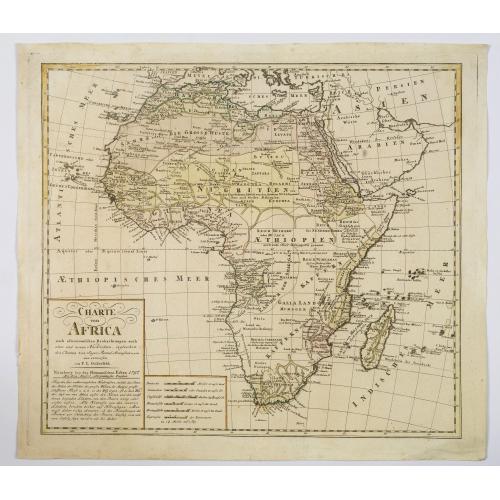 Old map image download for Charte von Africa.