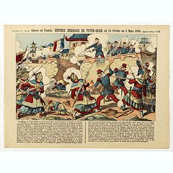 Guerre du Tonkin. Défense héroïque de Tuyen-Quan, du 14 février au 3 mars 1885. (N°165)