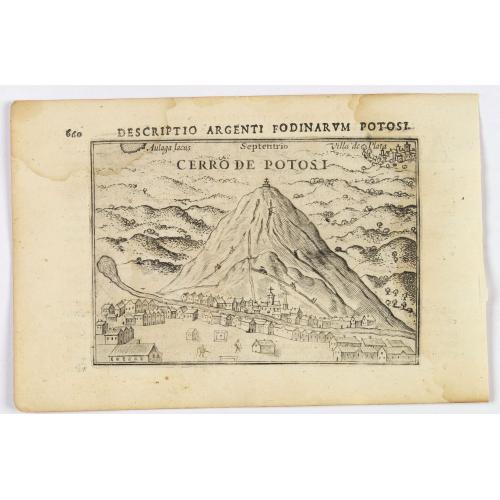 Old map image download for Cerro de Potosi.