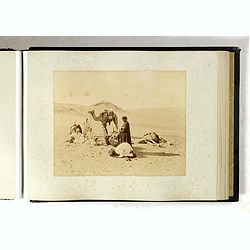 Tourist album with 85 albumen prints of Egypte, Ssudan, etc.