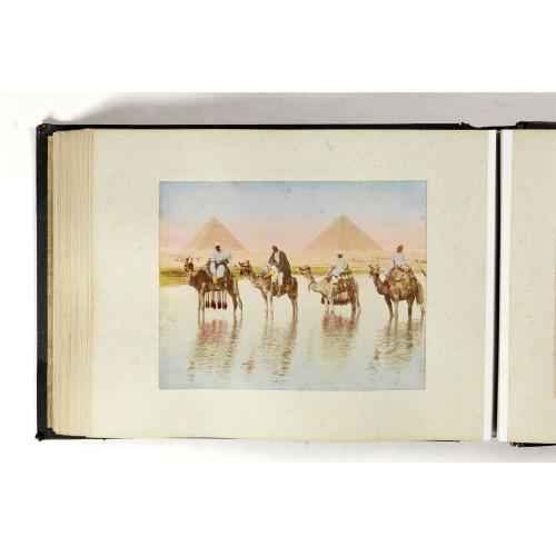 Old map image download for Tourist album with 85 albumen prints of Egypte, Ssudan, etc.