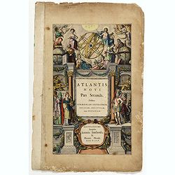 [Title page] Atlantis Novi Pars Secunda, exhibens Germaniam inferiorem, Galliam, Helvetiam, atque Hispaniam.