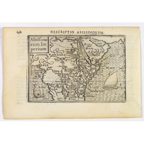 Old map image download for Abissinorum Imperium.