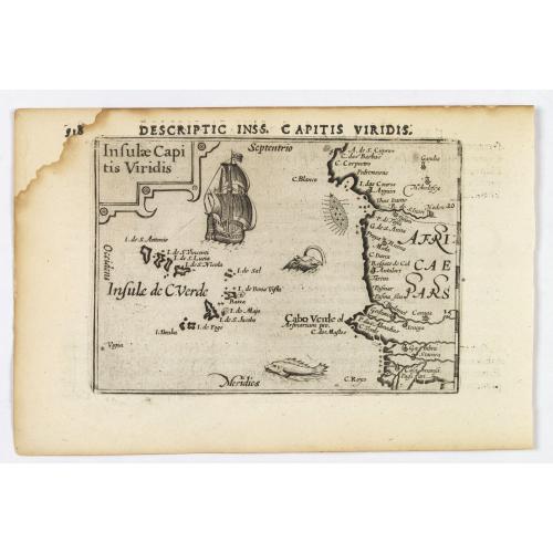 Old map image download for Insulae Capitis Viridis.