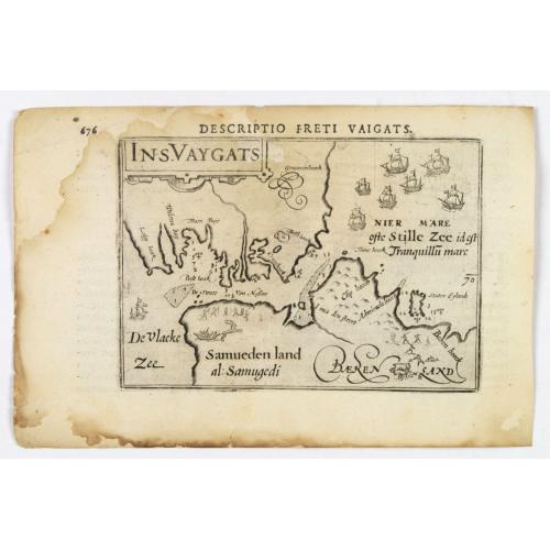 Old map image download for Descriptio Freti Vaigats.