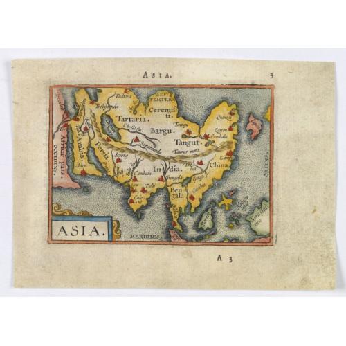 Old map image download for Asia.