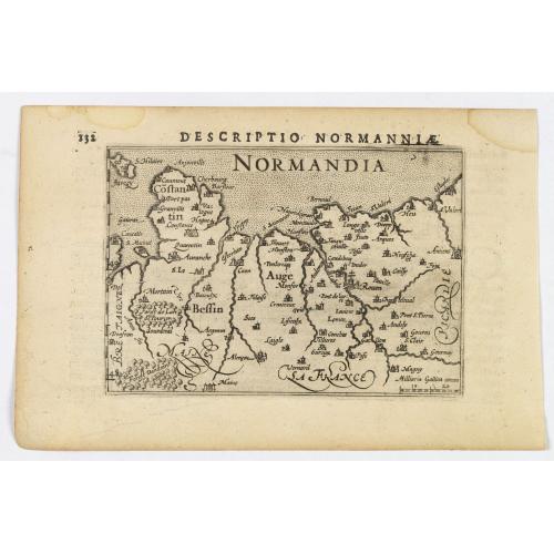 Old map image download for Descriptio Normanniae.