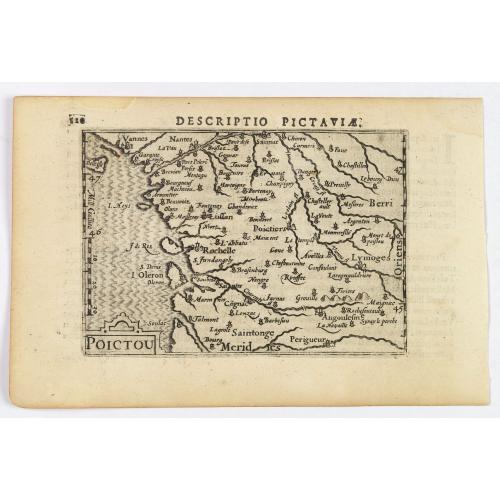 Old map image download for Descriptio Pictaviae.