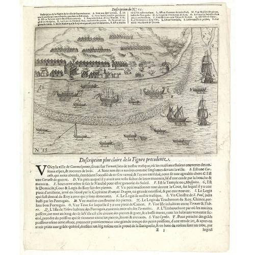 Old map image download for [Description de la Figure de la ville de Gammelamme - Description du N° 15]