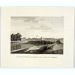 Madras, Entrée Occidentale du Fort St. George.