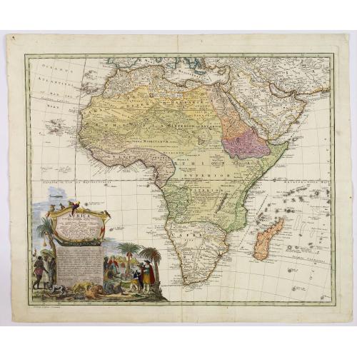 Old map image download for Africa Secundum legitimas Projectionis Sterographicae regulas. . .