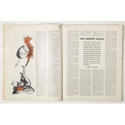 [Magazine including pictorial world map, Carriers of the New Black Plague by William Cotton.]