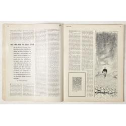 [Magazine including pictorial world map, Carriers of the New Black Plague by William Cotton.]