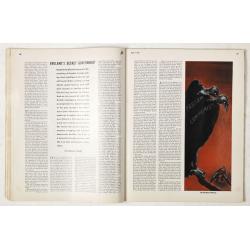 [Magazine including pictorial world map, Carriers of the New Black Plague by William Cotton.]