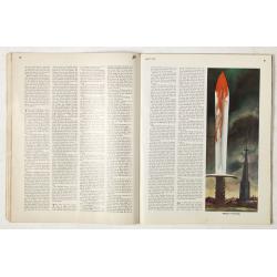 [Magazine including pictorial world map, Carriers of the New Black Plague by William Cotton.]