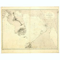 Philippines. Luzon Island/ Manila Bay / Surveyed by the Spanish Philippine Hyde. Commission under the direction of Captain Claudio Montero 1861.