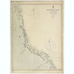 Sheet VIII Africa east coast Cape Delgado to Kilwa surveyed by Lieutenant Commanding FJ Gray RN HMS Nassau 1874-5...