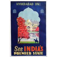 Hyderabad Dn - See Indias, premier state (Taj Mahal).