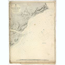 Africa east coast Buffalo River... Surveyed by Nav.g Lieut.t W. E. Archdeacon, R.N., 1868. . .