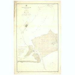 Sabine Pass and Lake / Louisiana and Texas (Polyconic proJection) / Scale 1/40 000.