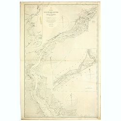 Delaware River from Cohansey to Philadelphia. From the United States Coast Survey, 1882. Inner sheet 2.