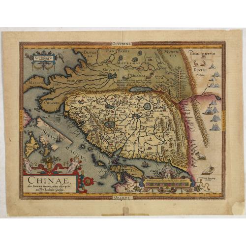 Old map image download for Chinae, olim Sinarum Regionis, nova descriptio. Auctore Ludovico Georgio.