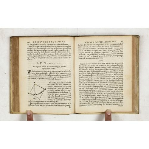 Old map image download for Tweevoudigh onderwiis van de Hemelsche en Aerdsche Globen; Het een Na de meyning van Ptolemeus met een vasten Aerdkloot...