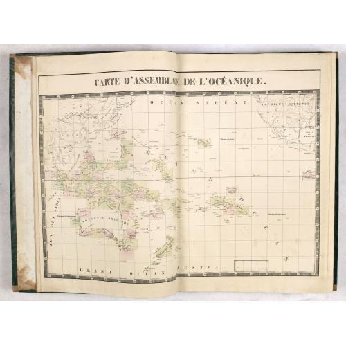 Atlas Universel de Géographie. Sixième partie - Océanique.