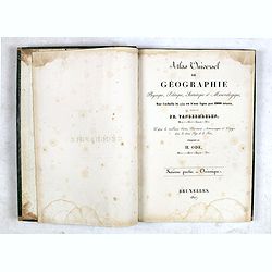 Atlas Universel de Géographie. Sixième partie - Océanique.