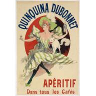 Quinquina Dubonnet, apéritif dans tous les cafés.