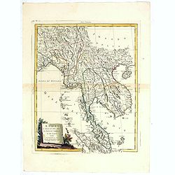 Regni D'Aracan Del Pegu Di Siam Di Camboge E Di Laos . . . 1785