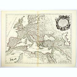 Romani Imperii occidentis . . . Tabula Geographica. . .