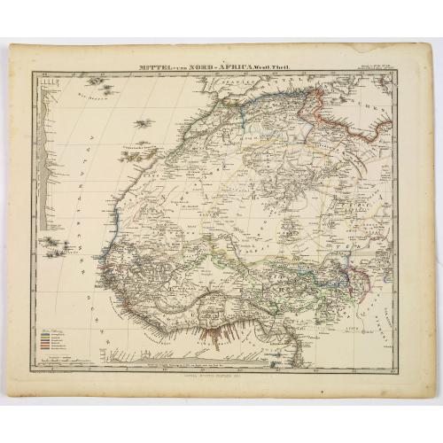 Old map image download for Mittel und Nord-Africa. Westl. Theil.