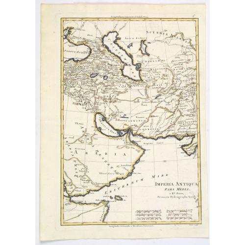 Old map image download for Imperia Antiqua. Pars Media.