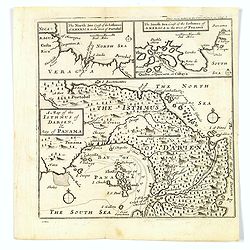 A Map of the Isthmus of Darien, & Bay of Panama.