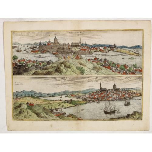 Old map image download for Stocholmia [Stockholm].