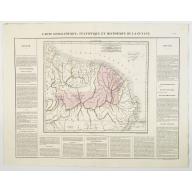 Carte Geographique, Statistique et Historique de la Guyane.