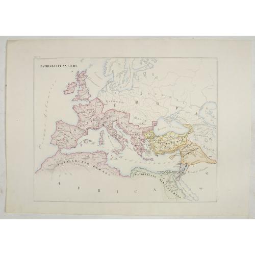 Old map image download for Patriarcati Antichi (Tav II)