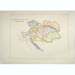 Circoscrizione delle province ecclesiastiche e diocesi nell Impero austriaco (Tav LXIV)